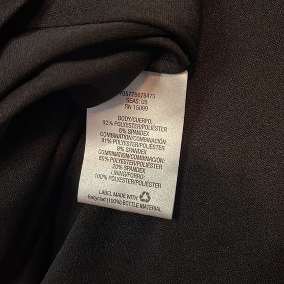 Covington Women’s Black Sleeveless Midi Length A Line Dress. Size 14 - Picture 11 of 11